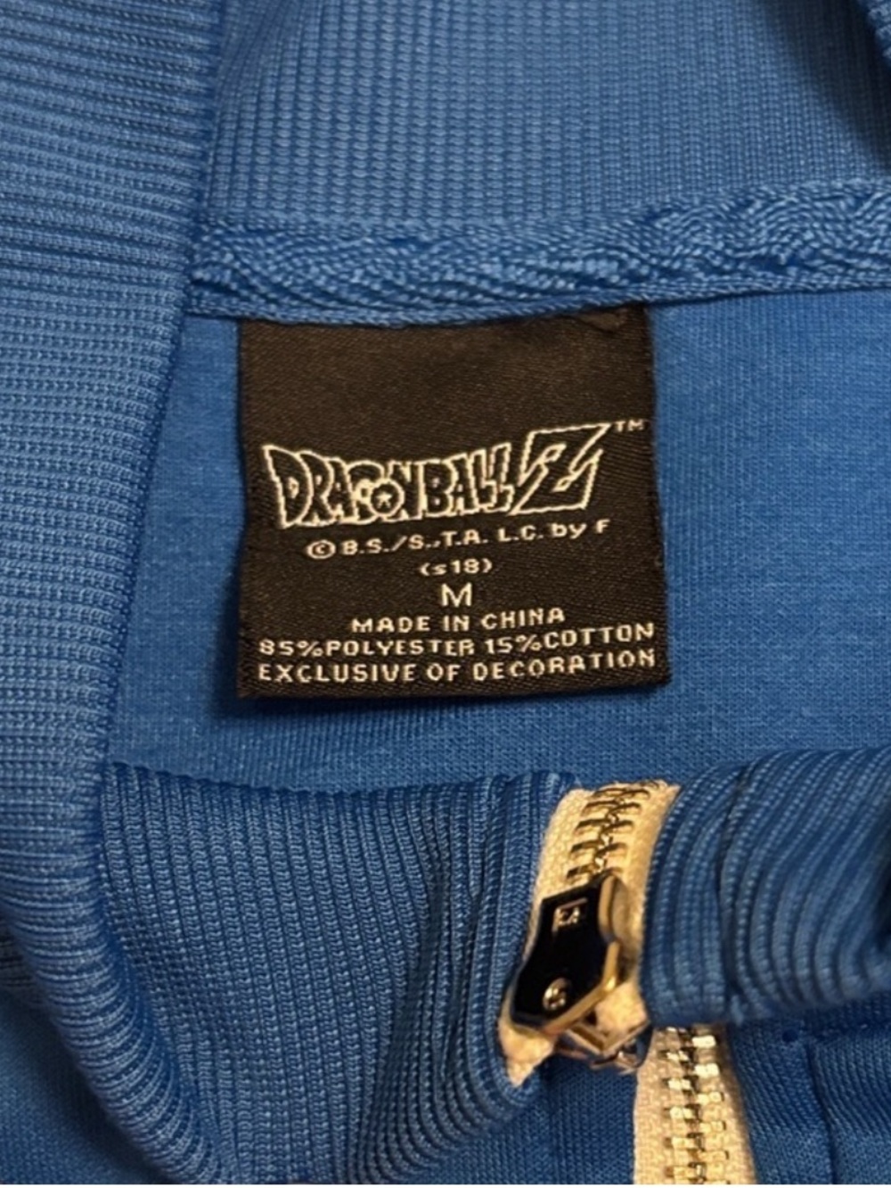 Dragonball Z Track Jacket Mens Anime Japan Tokyo Sz Med - Picture 3 of 4